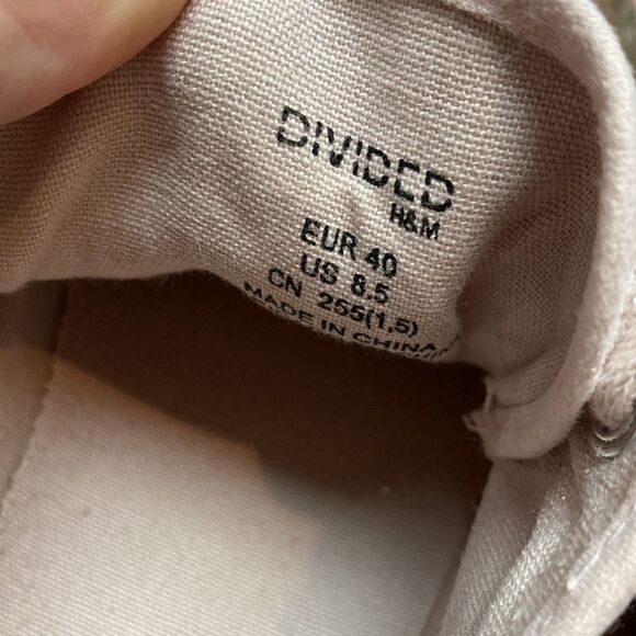 H&M Divided Light Pink Platform Sneakers - Picture 7 of 7